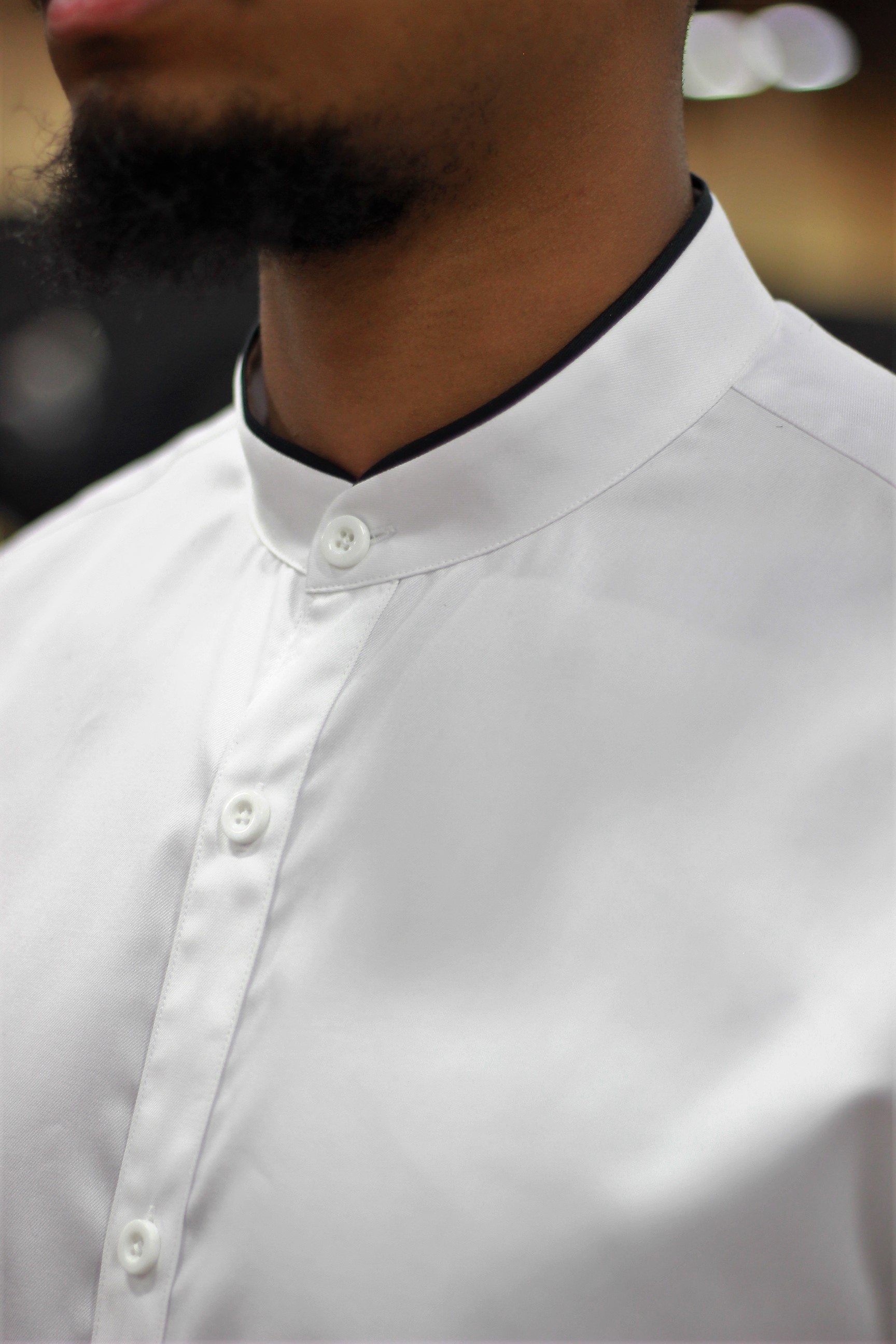 FRED Long Sleeve Woven White Shirt
