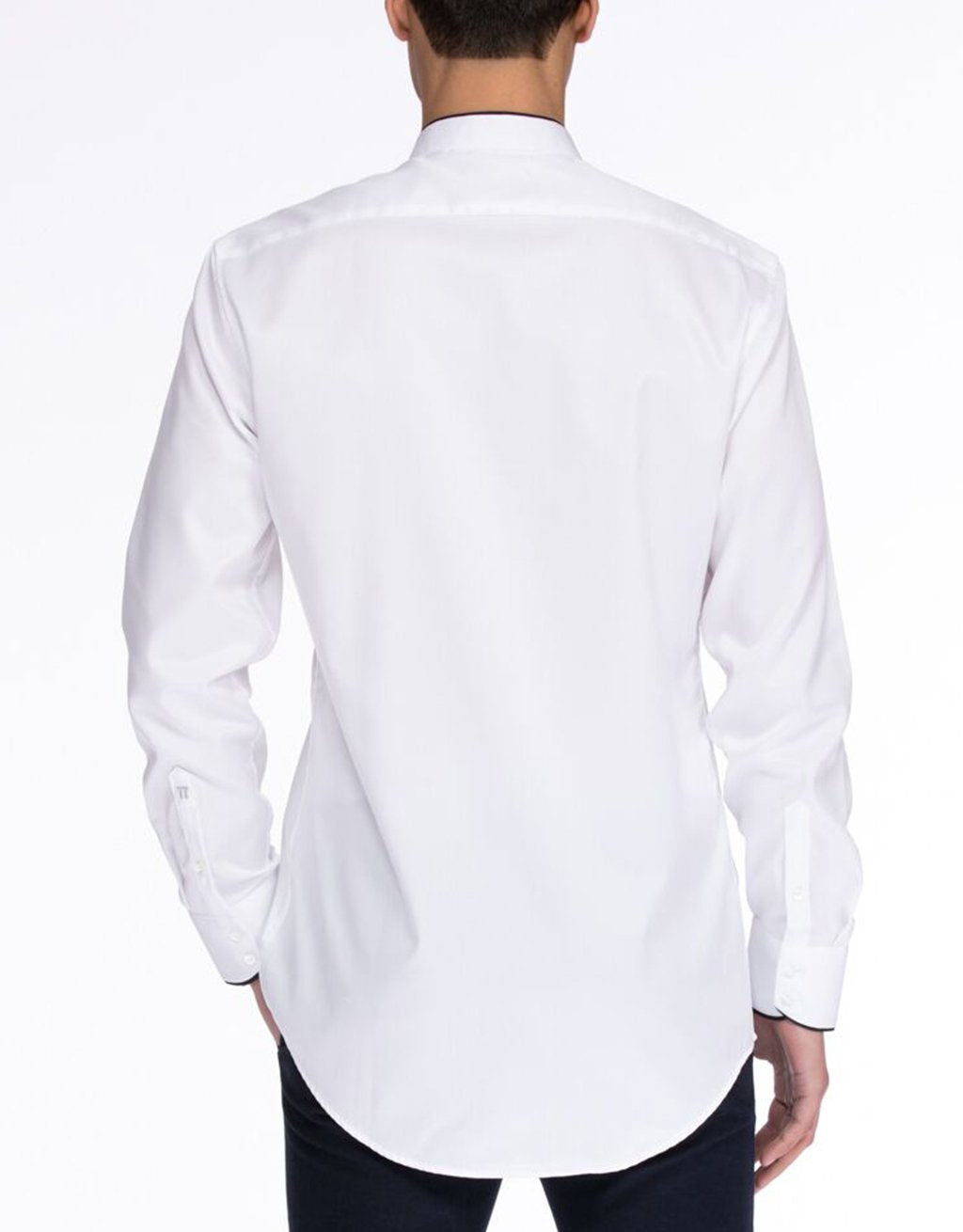 FRED Long Sleeve Woven White Shirt