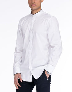 FRED Long Sleeve Woven White Shirt